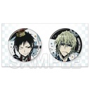 (PO) Durarara!!x2 Original 20th Anniversary Can Badge Set Ver. Orihara Izaya VS Heiwajima Shizuo (Chessboard) Image_2
