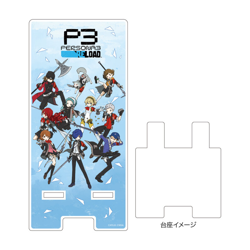 (PO) Sma Chara Stand Persona 3 Reload 01 Heiretsu Design (Graff Art Illustration) Image_1