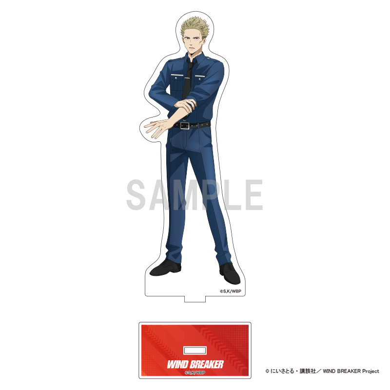 (PO) Wind Breaker Acrylic Stand Hiragi Toma Police Officer Ver. Image_1