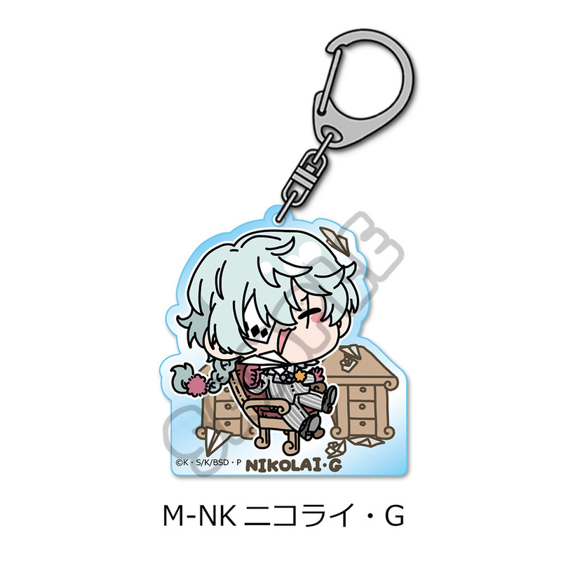(PO) Bungo Stray Dogs Vol. 4 Acrylic Key Chain Mocho-NK Nikolai G Image_1