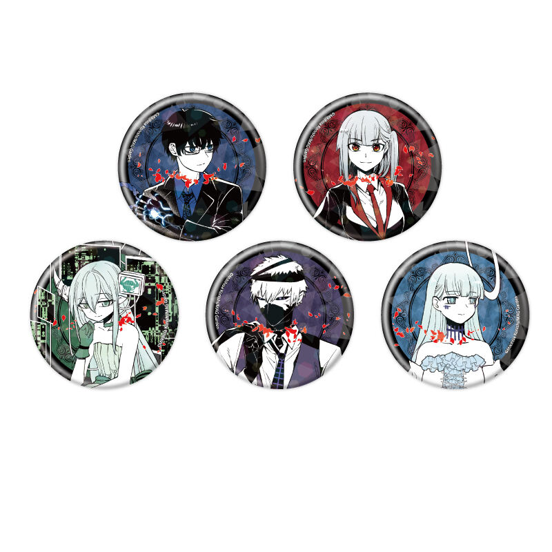 (PO) Hologram Can Badge (57mm) Petals of Reincarnation 01 10th Anniversary Ver. (Original Illustration) [BOX] Image_1