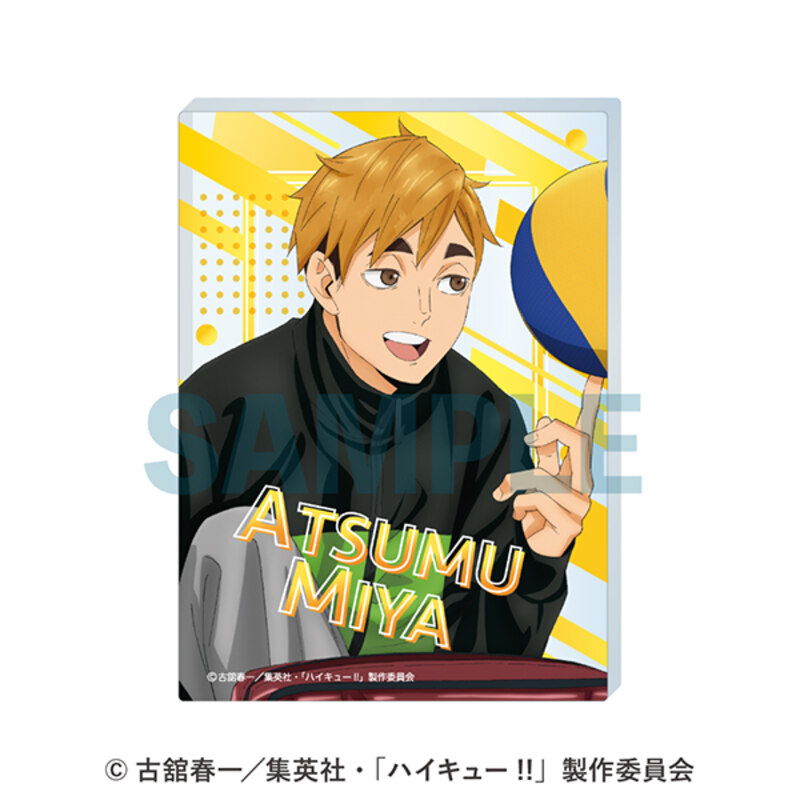 (PO) Haikyu!! Acrylic Block 5 Miya Atsumu Image_1