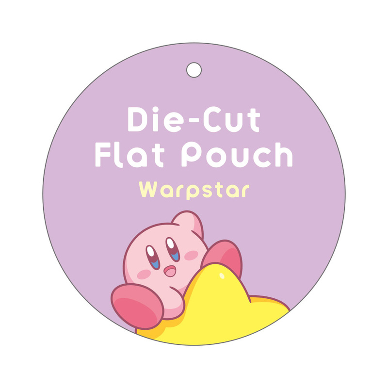 (PO) Kirby's Dream Land Die-cut Flat Pouch Warp Star Image_4