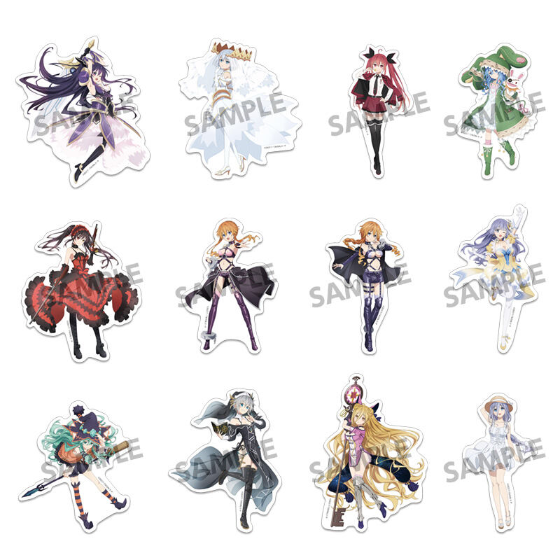 (PO) Date A Live V Trading Die-cut Sticker [BOX] Image_1