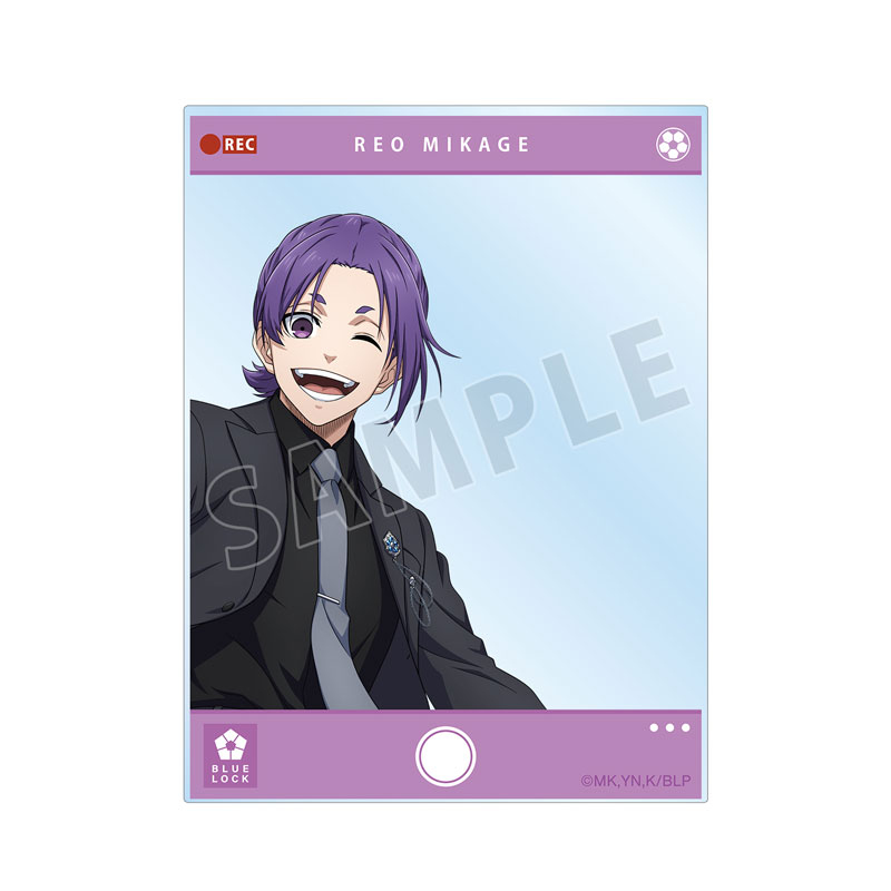 (PO) Blue Lock Original Illustration Mikage Reo Suit Model Ver. Acrylic Card Image_2