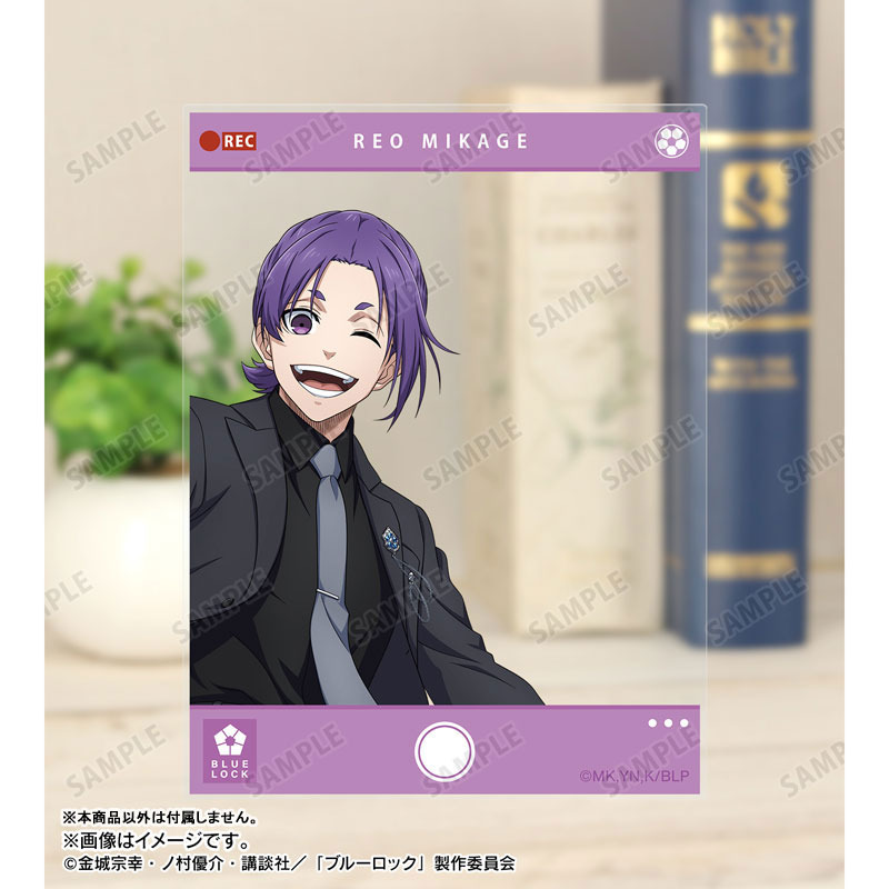 (PO) Blue Lock Original Illustration Mikage Reo Suit Model Ver. Acrylic Card Image_3