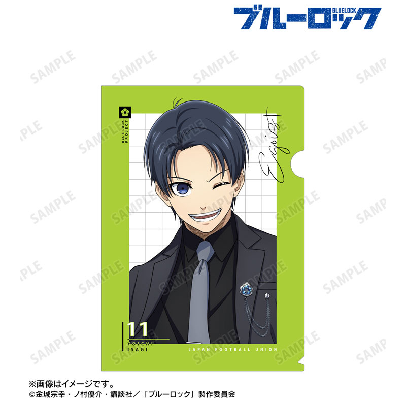 (PO) Blue Lock Original Illustration Isagi Yoichi Suit Model Ver. Clear File Image_3