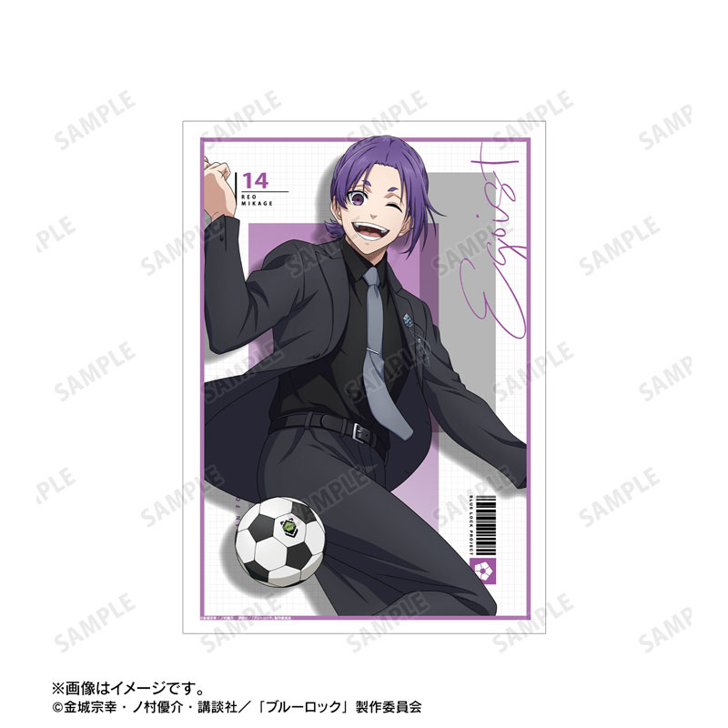 (PO) Blue Lock Original Illustration Mikage Reo Suit Model Ver. Clear File Image_4