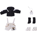 (PO) Nendoroid Doll Outfit Set Suspender Shorts Set (Black & White) Image_1