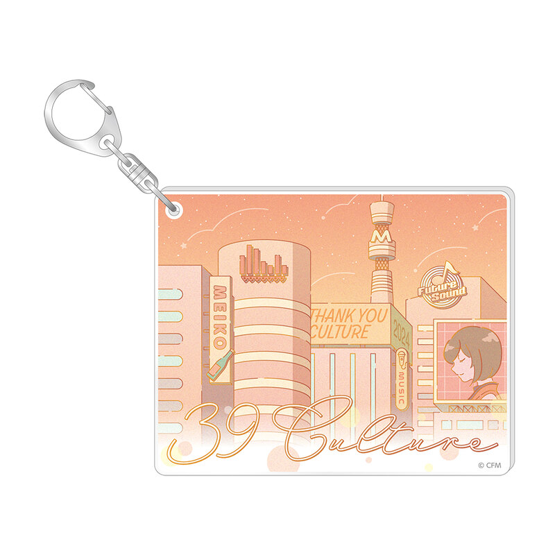(PO) 39Culture 2024 Art Acrylic Key Chain MEIKO Image_1