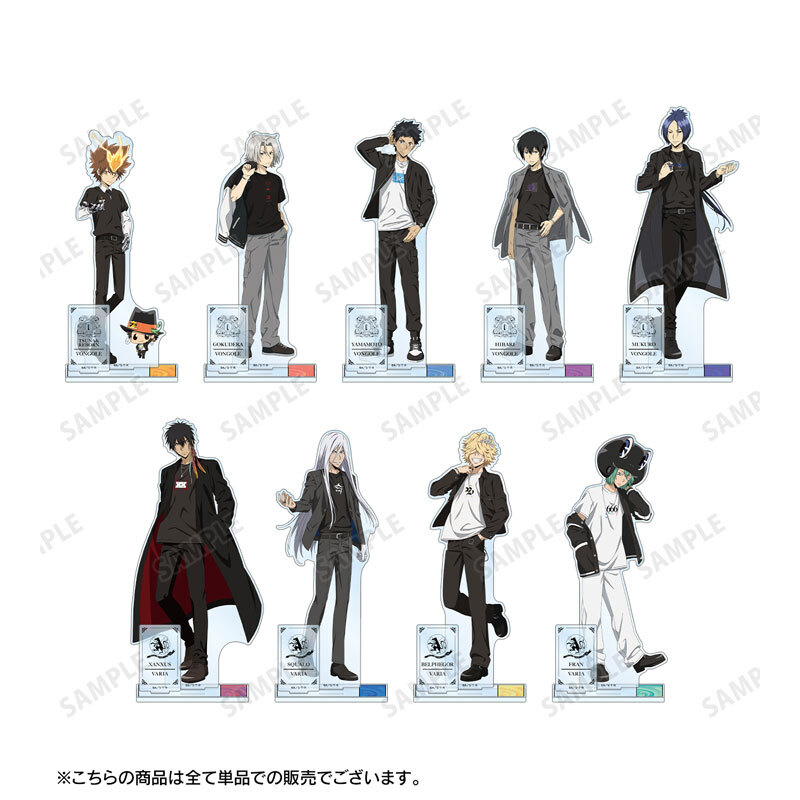 (PO) Reborn! Original Illustration Superbia Squalo (10 Years Later) Casual Coordinate Ver. Big Acrylic Stand with Parts Image_4