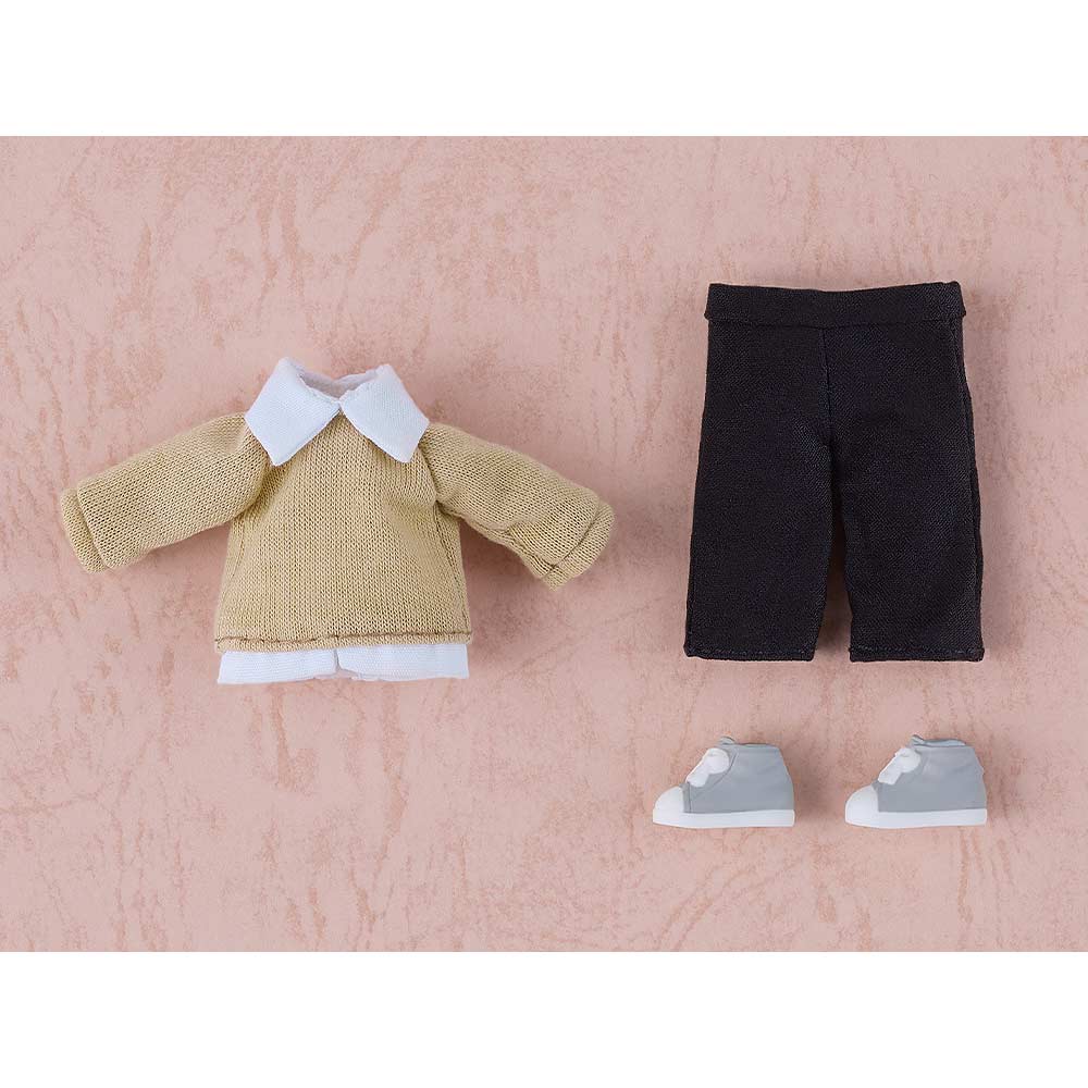 (PO) Nendoroid Doll Outfit Set: Campus Outfit - Boy (Beige) Image_2