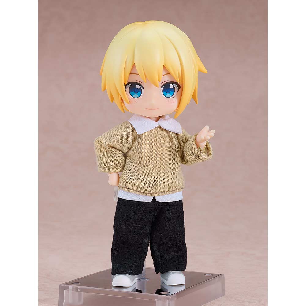 (PO) Nendoroid Doll Outfit Set: Campus Outfit - Boy (Beige) Image_4