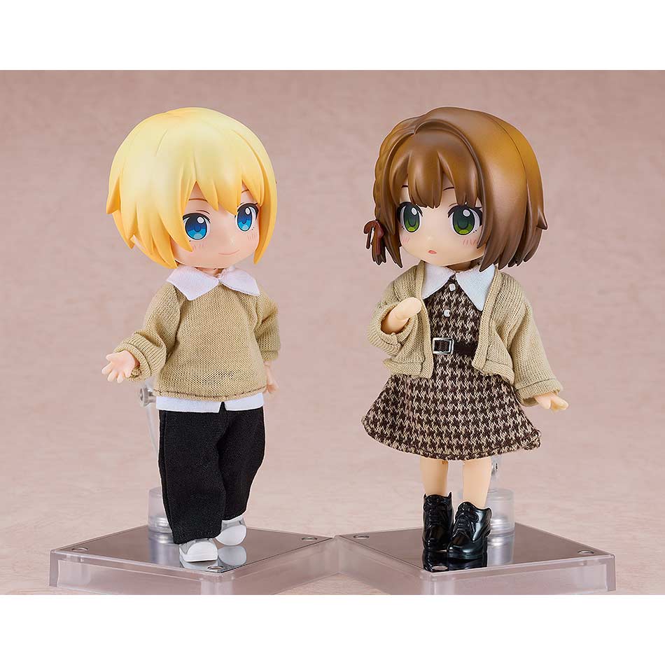 (PO) Nendoroid Doll Outfit Set: Campus Outfit - Boy (Beige) Image_5