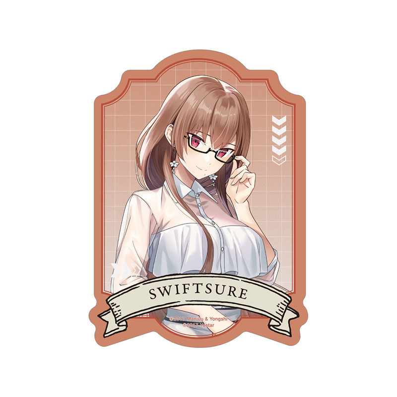 (PO) Azur Lane Original Illustration Swiftsure Summer Fashion Ver. Travel Sticker Image_2