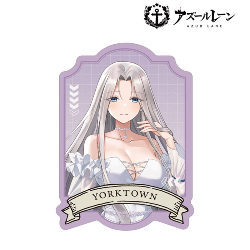 (PO) Azur Lane Original Illustration Yorktown Summer Fashion Ver. Travel Sticker Image_1