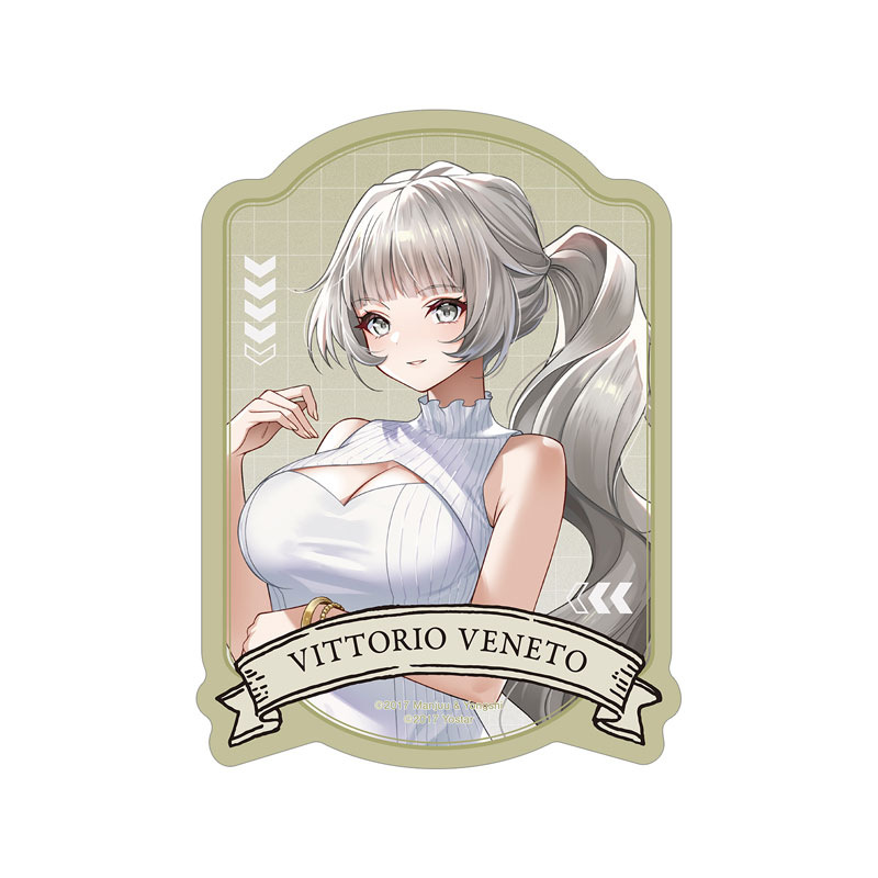 (PO) Azur Lane Original Illustration Vittorio Veneto Summer Fashion Ver. Travel Sticker Image_2