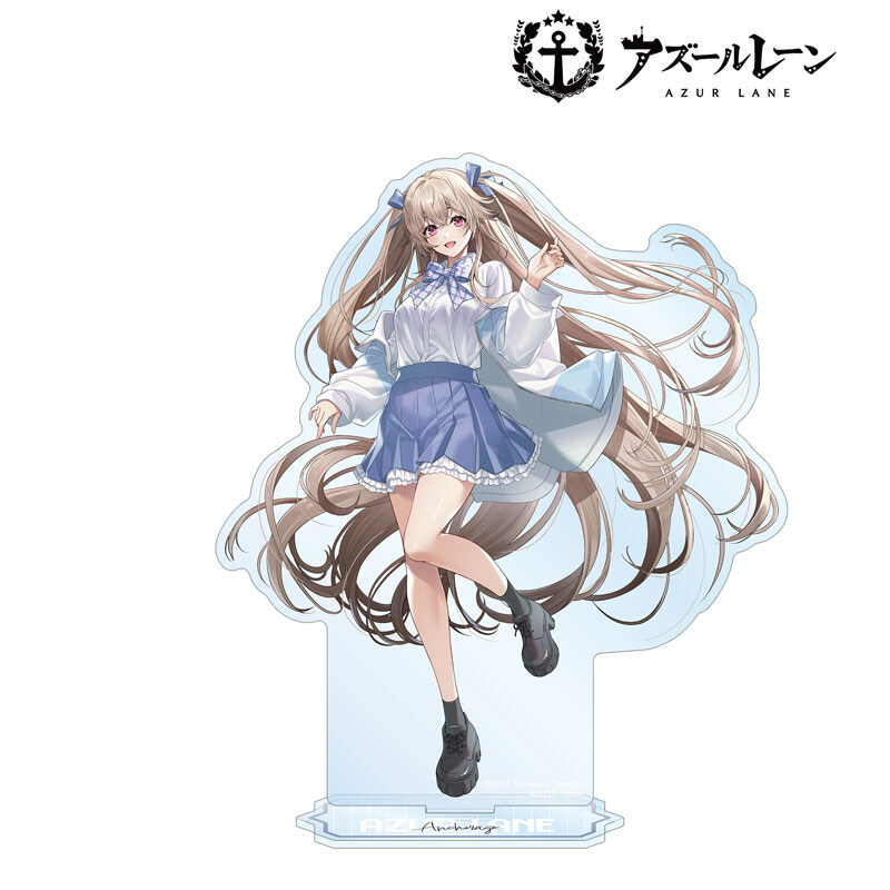 (PO) Azur Lane Original Illustration Anchorage Summer Fashion Ver. Big Acrylic Stand Image_3