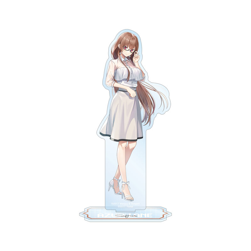 (PO) Azur Lane Original Illustration Swiftsure Summer Fashion Ver. Big Acrylic Stand Image_2