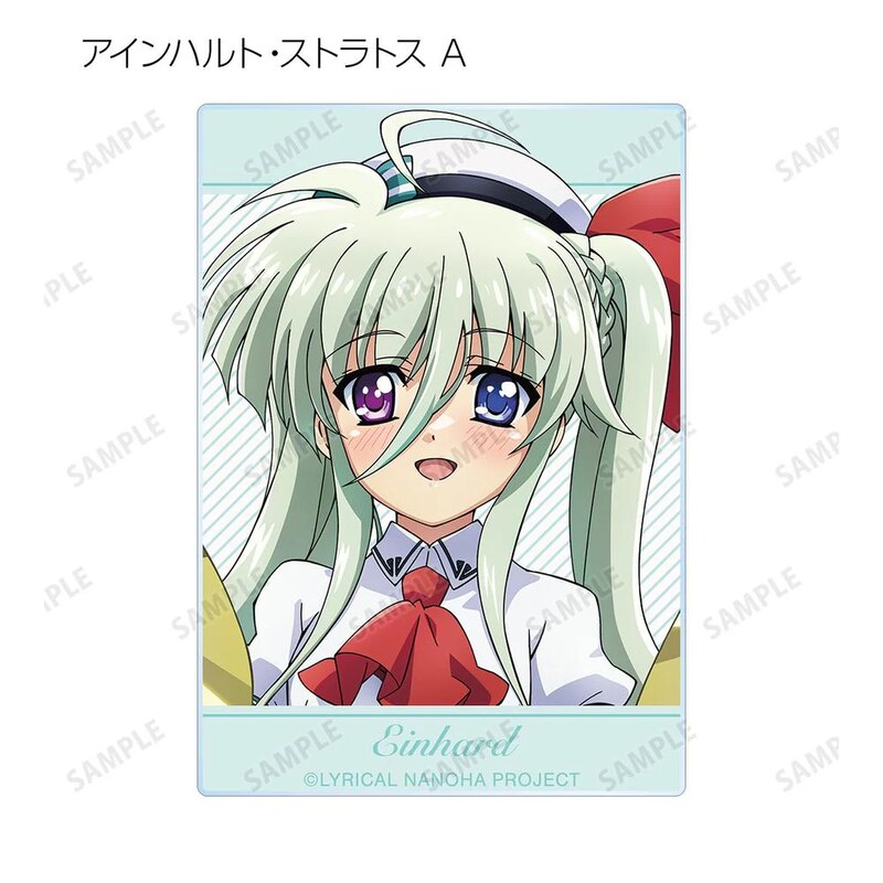 (PO) Magical Girl Lyrical Nanoha Original Illustration Brass Band Ver. Trading Acrylic Card [BOX] Image_7