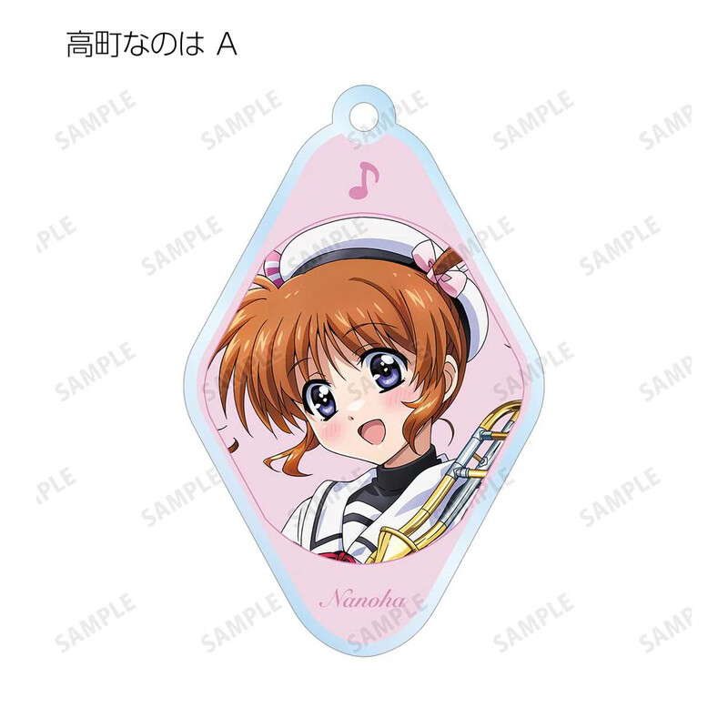 (PO) Magical Girl Lyrical Nanoha Original Illustration Brass Band Ver. Trading Acrylic Key Chain [BOX] Image_3