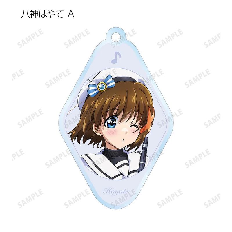 (PO) Magical Girl Lyrical Nanoha Original Illustration Brass Band Ver. Trading Acrylic Key Chain [BOX] Image_5