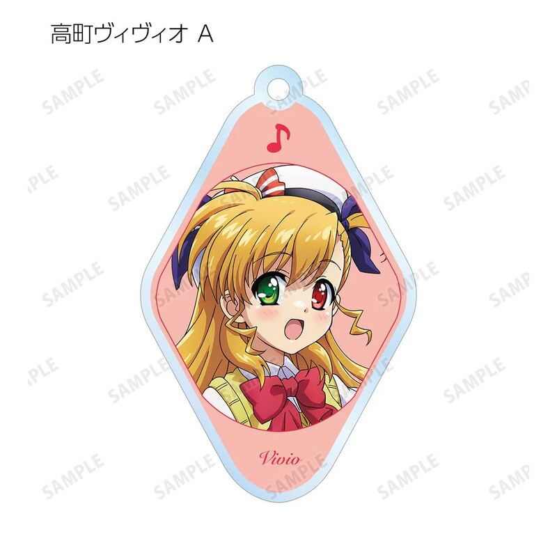 (PO) Magical Girl Lyrical Nanoha Original Illustration Brass Band Ver. Trading Acrylic Key Chain [BOX] Image_6