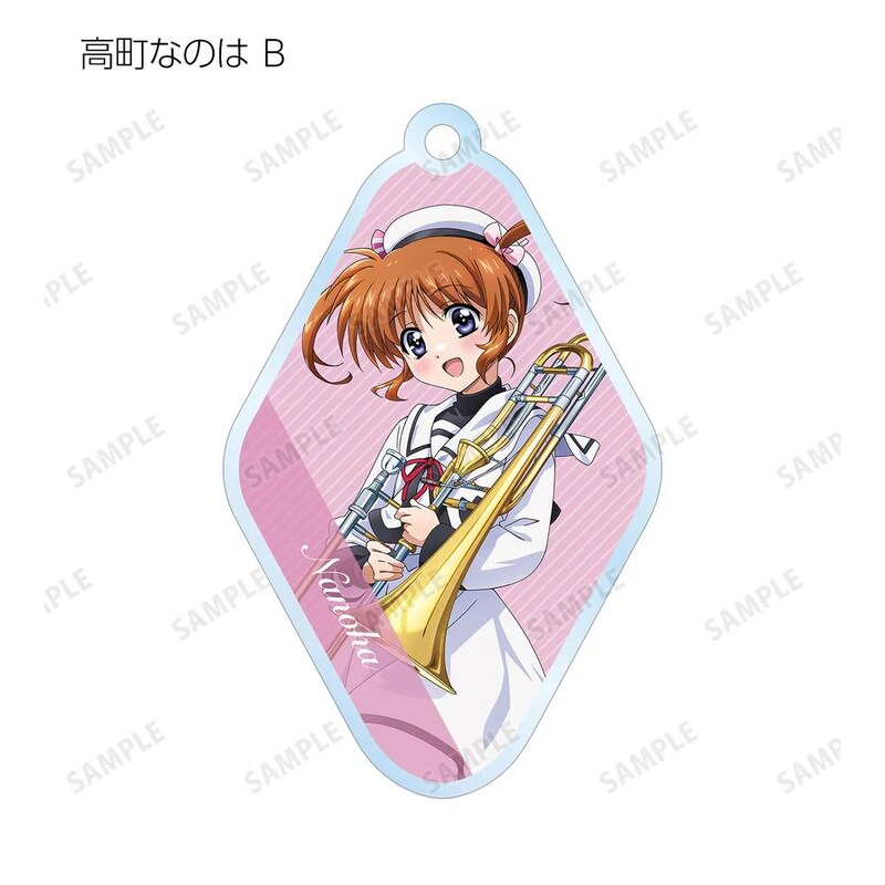 (PO) Magical Girl Lyrical Nanoha Original Illustration Brass Band Ver. Trading Acrylic Key Chain [BOX] Image_8