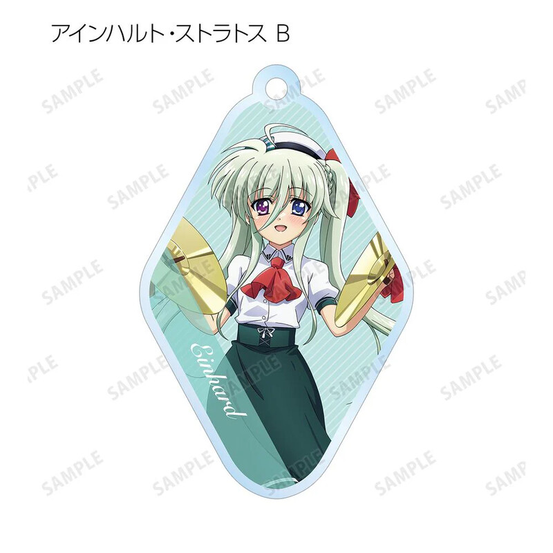 (PO) Magical Girl Lyrical Nanoha Original Illustration Brass Band Ver. Trading Acrylic Key Chain [BOX] Image_12