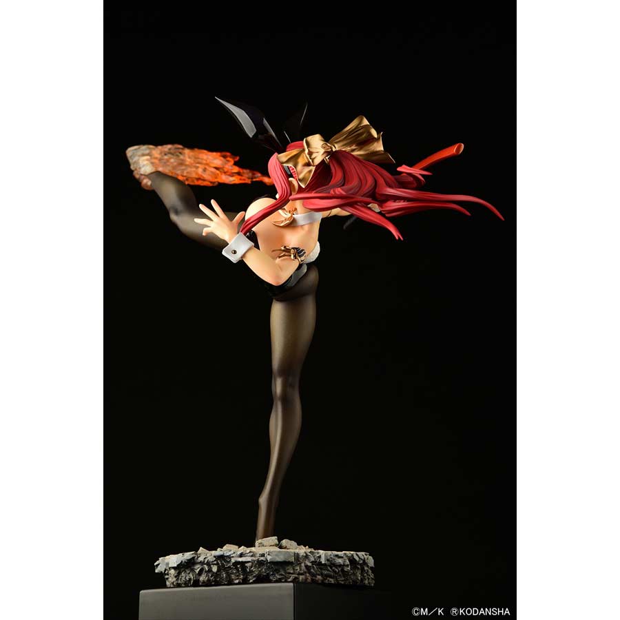 (PO) Fairy Tail Erza Scarlet High Kick Ver. Black Bunny Image_6