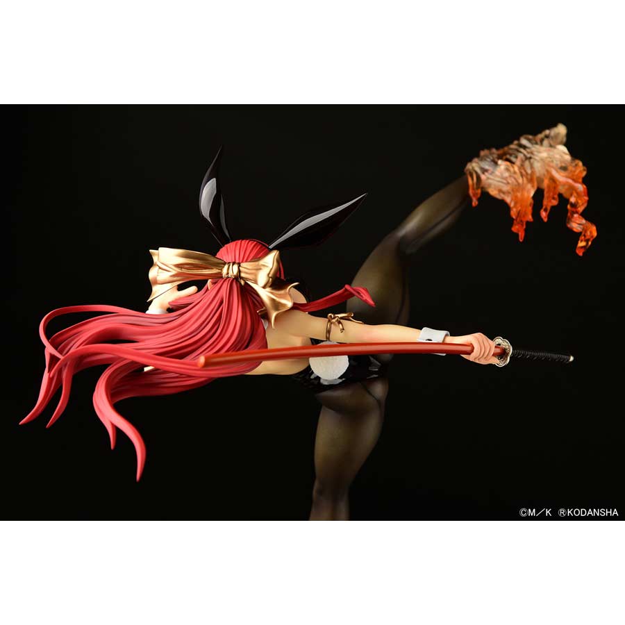 (PO) Fairy Tail Erza Scarlet High Kick Ver. Black Bunny Image_11