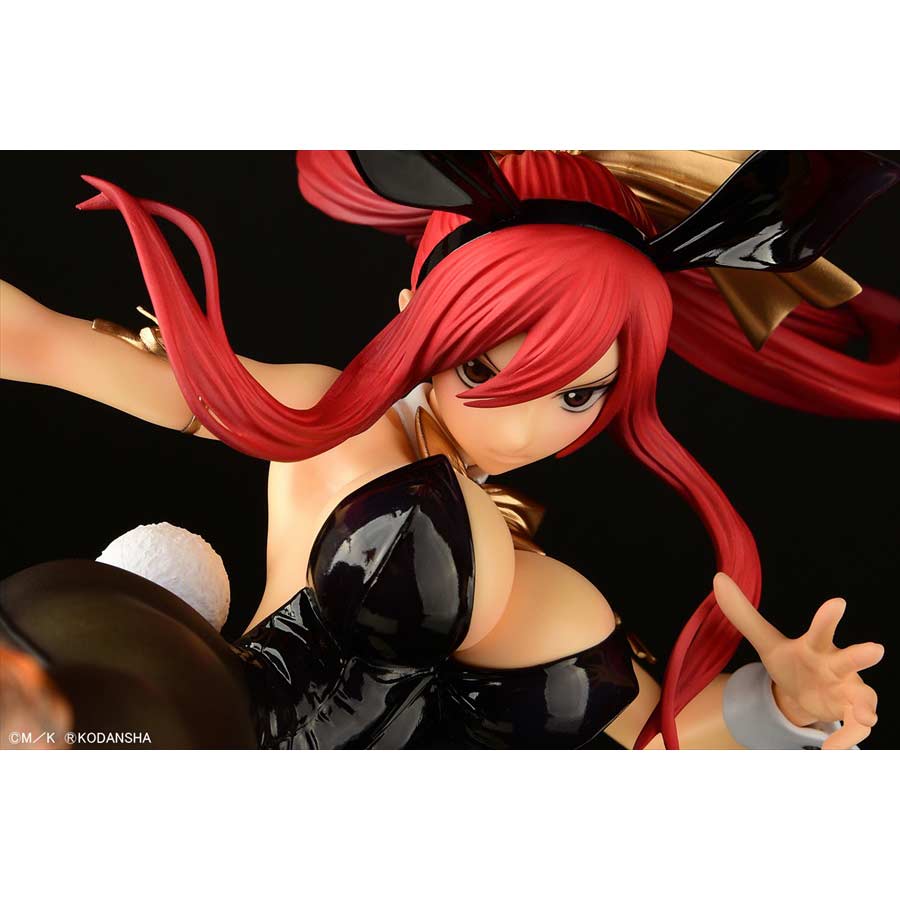 (PO) Fairy Tail Erza Scarlet High Kick Ver. Black Bunny Image_26