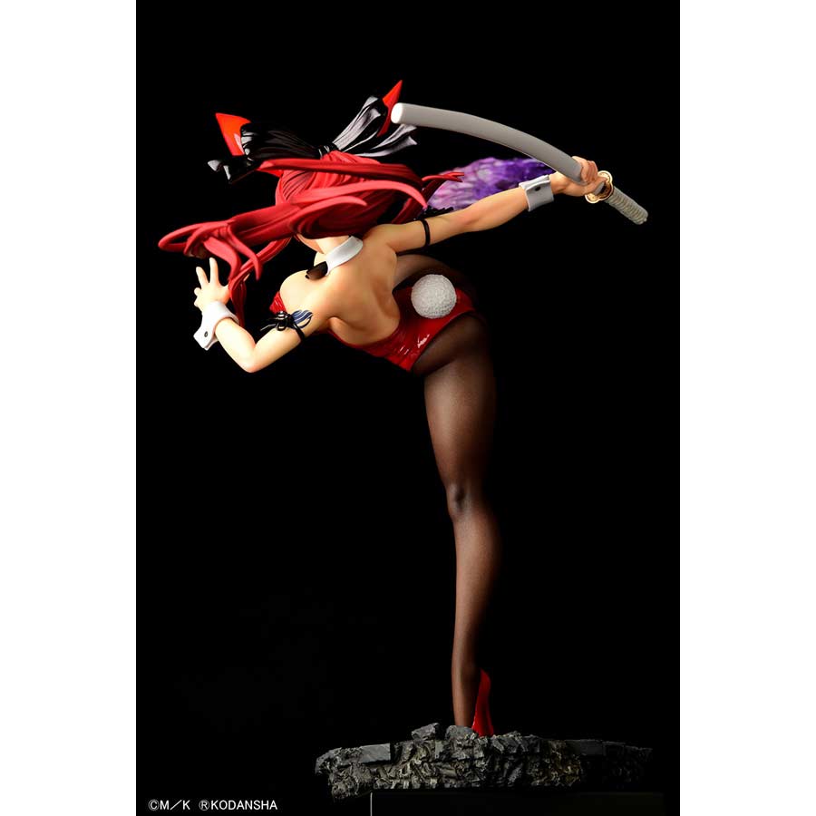 (PO) Fairy Tail Erza Scarlet High Kick Ver. Red Bunny Image_9
