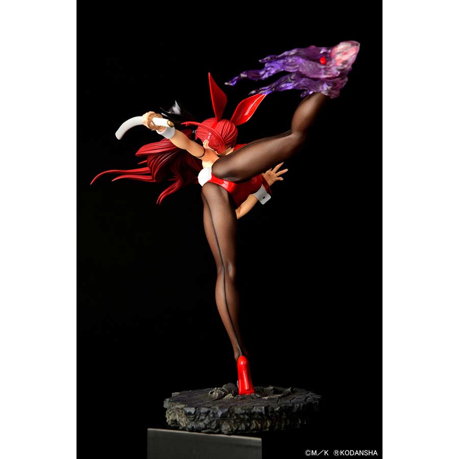 (PO) Fairy Tail Erza Scarlet High Kick Ver. Red Bunny Image_15