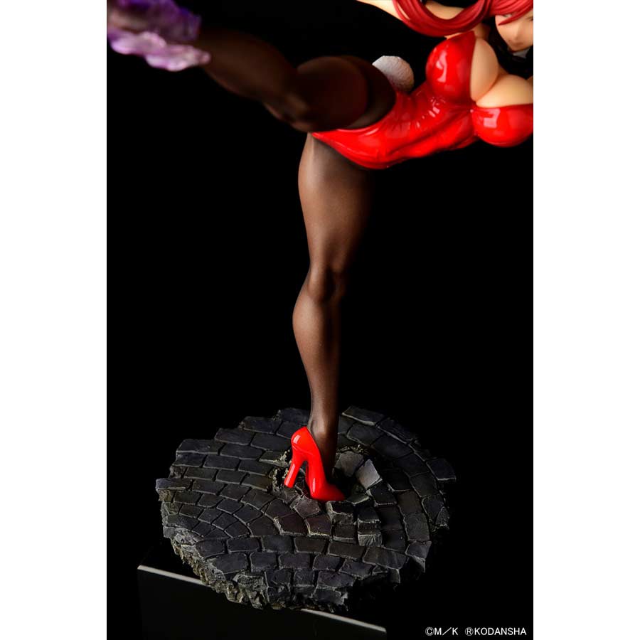 (PO) Fairy Tail Erza Scarlet High Kick Ver. Red Bunny Image_17