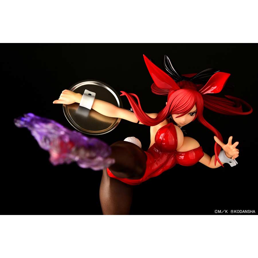 (PO) Fairy Tail Erza Scarlet High Kick Ver. Red Bunny Image_21