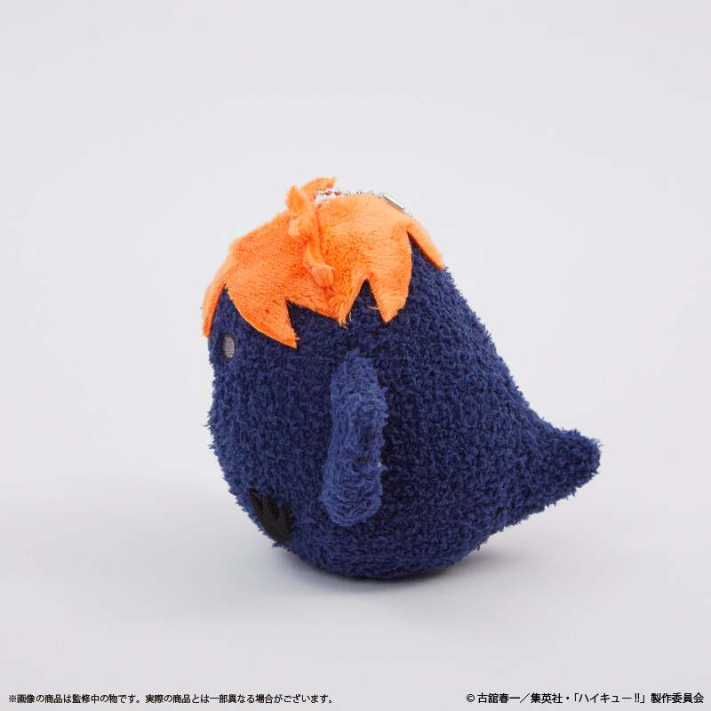 (PO) Haikyu!! Mocomoco Stuffed Key Chain Hinata Crow Image_2