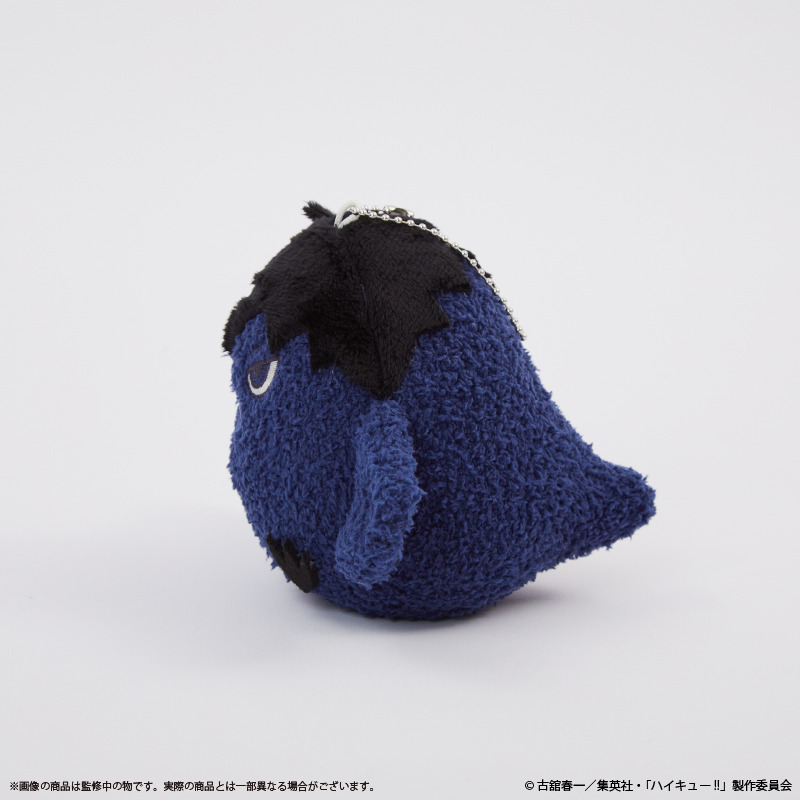 (PO) Haikyu!! Mocomoco Stuffed Key Chain Kageyama Crow Image_2