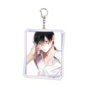 (PO) Deka Acrylic Key Chain Natsume-san wa Hokorobitai 02 B (Official Illustration) Image_1