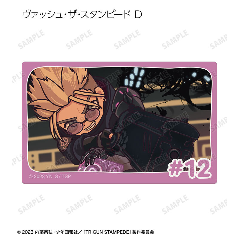(PO) Trigun Stampede Trading Yuru Koma Card Sticker [BOX] Image_6