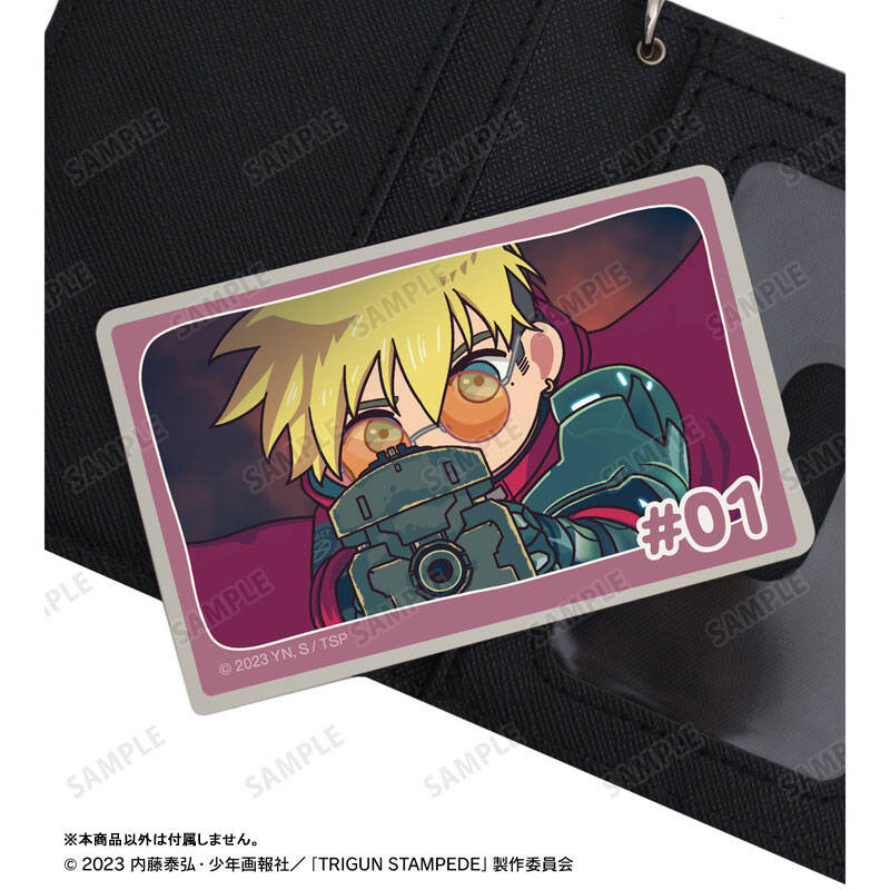 (PO) Trigun Stampede Trading Yuru Koma Card Sticker [BOX] Image_13