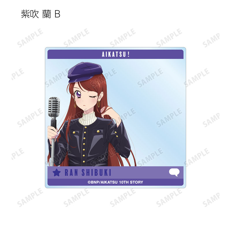 (PO) Aikatsu! 10th Story -Starway to the Future- Original Illustration Casual Rock Ver. Trading Acrylic Photo [BOX] Image_11