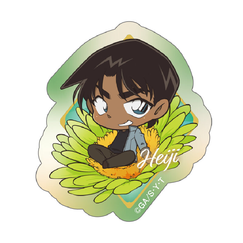 (PO) Detective Conan Petite Fleur Acrylic Sticker Hattori Heiji Image_1