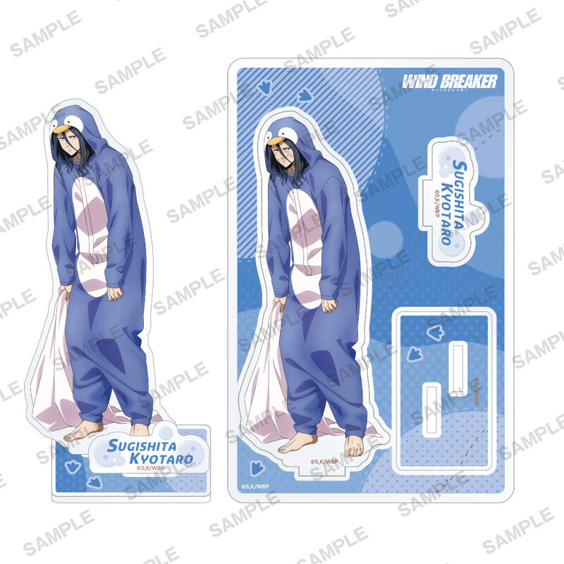 (PO) Wind Breaker Acrylic Stand Pajamas Party Ver. Sugishita Kyotaro Image_1