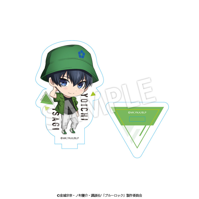 (PO) Blue Lock Acrylic Stand Mini Character Casual Outfit Ver. Isagi Yoichi Image_2