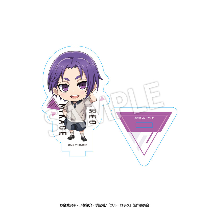 (PO) Blue Lock Acrylic Stand Mini Character Casual Outfit Ver. Mikage Reo Image_2