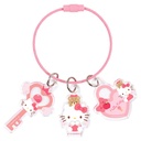 (PO) Sanrio Characters Angel Wire Key Ring Hello Kitty Image_1