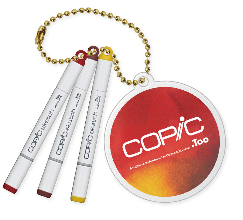 (PO) COPIC Miniature Key Chain + [BOX] Image_2