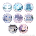 (PO) The Magical Girl and the Evil Lieutenant Used to Be Archenemies Byakuya Face Collection Can Badge [BOX] Image_1