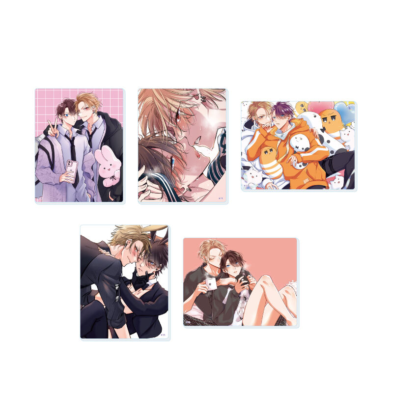 (PO) Acrylic Card Densetsu no Yarichin VS Teppeki no Shiriana 01 Official & Original Illustration [BOX] Image_1